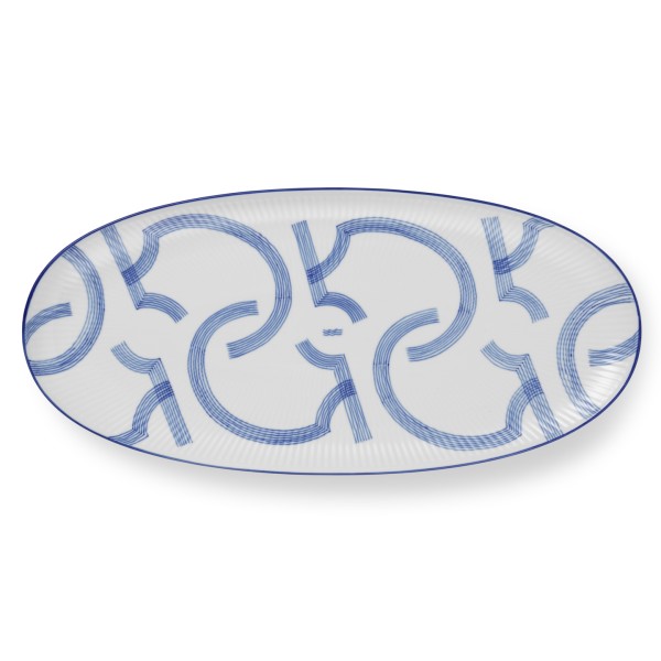 Royal Copenhagen Motif 1075815 Ovale Schale 37cm