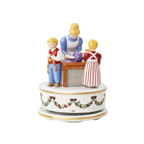 Hutschenreuther Sammelkollektion 2026 Winterschmaus Spieluhr 15,5cm