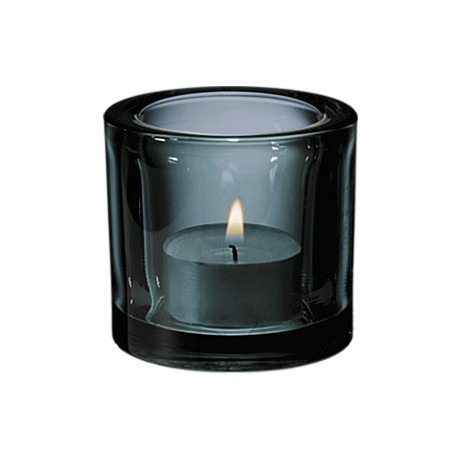 Iittala Kivi 1007143 Windlicht 6cm - Grau