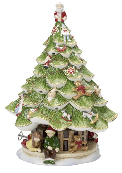 Villeroy &amp; Boch Christmas Toys Memory 1486025861 Großer Tannenbaum mit Kindern