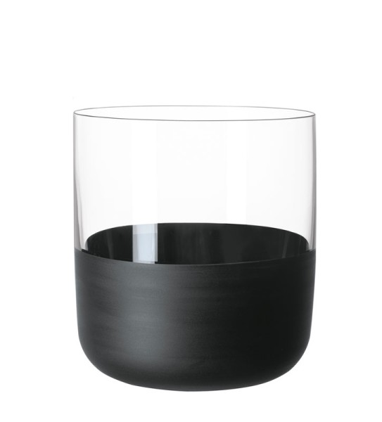 Villeroy &amp; Boch Manufacture Rock Glas 11-3798-8260 Longdrinkbecher 15,1 cm, Set 4 tlg.