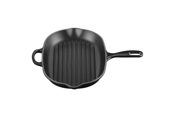 Le Creuset Pfannen 20194320000422 Grillpfanne Oval Signature 32cm - Schwarz