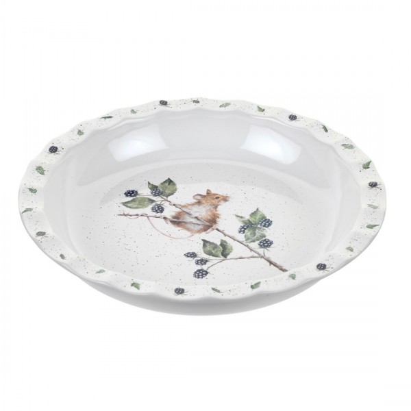 Royal Worcester Wrendale Designs Pie-/Tarteform, Mouse (WN4028-XL) 27 cm