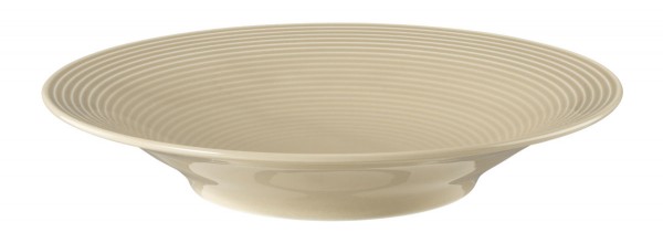 Seltmann Beat Sandbeige Suppenteller rund 22,5 cm