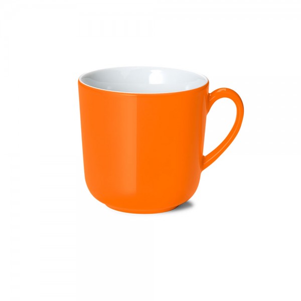Dibbern Solid Color 2014500014 Orange Becher mit Henkel 0,45 l