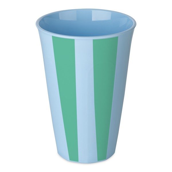 Koziol Nora Stripes 8154720 Becher 450ml - Sweet Blue