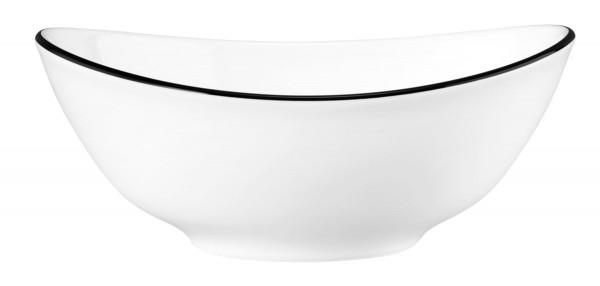 Seltmann Modern Life Black Line Suppenschale oval 5238 16 cm