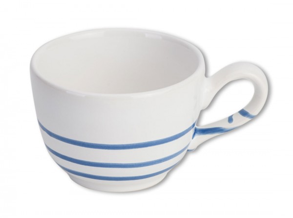 Gmundner Pur geflammt Blau 0113TKGL10 Kaffeetasse Cup (0,19L)