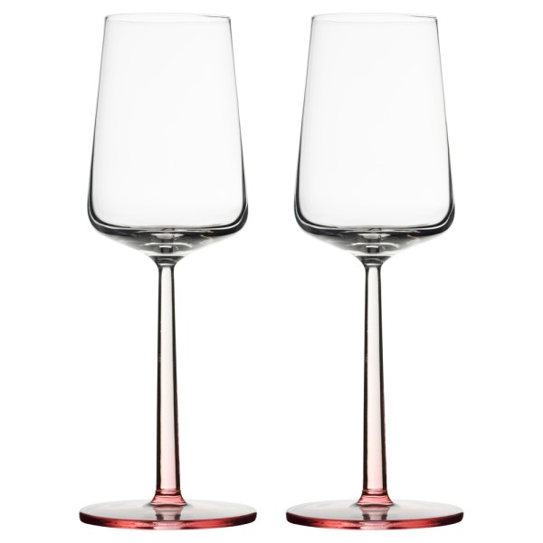 Iittala Essence 1084105 Weißwein 0,33l Rose - 2stk. (Saisonfarbe)