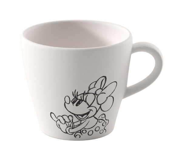 Villeroy &amp; Boch Manufacture Rock Blanc - Mickey Mouse 1047201300 Kaffeetasse 0,16l