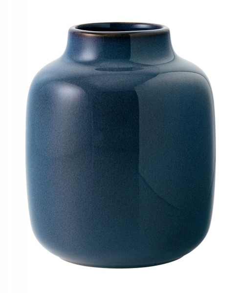 Villeroy &amp; Boch Lave 1042865091 Lave Home Vase Nek bleu uni klein 12,5 x 12,5 x 15,5 cm