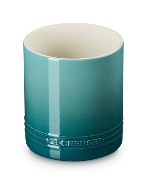 Le Creuset Steinzeug 71500100990001 Topf für Kochkellen 1,1L - Bleu Riviera