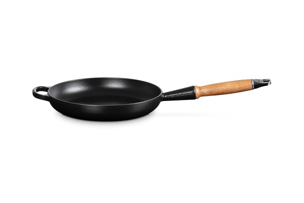 Le Creuset Gusseisen - Signature 20258240000422 Bratpfanne 24cm 1,6L - Schwarz Matt