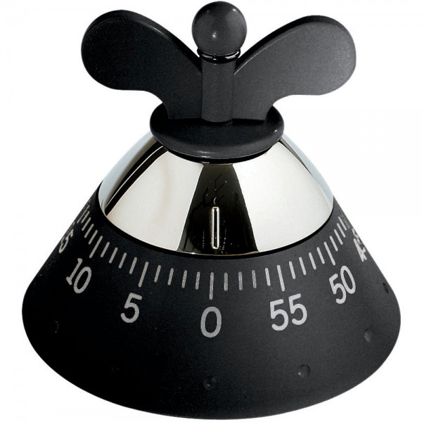Alessi A09 B Küchentimer - Schwarz