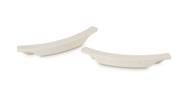 Le Creuset Silikon 42818117161500 2er-Set Stapelschutz - Meringue