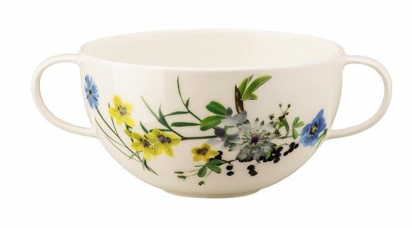 Rosenthal Brillance Fleurs des Alpes Suppen-Obertasse 0,37 l