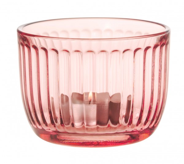 Iittala Raami 1026954 Windlicht - Salmon Pink (Auslauf 31.3.25)