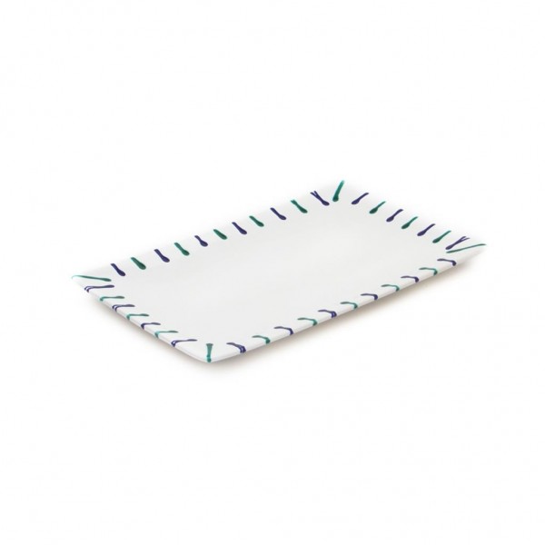 Gmundner Keramik Traunsee Platte rechteckig PLRE30 30 x 20cm