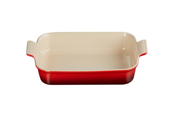 Le Creuset Poterie 71102320600001 Auflaufform Tradition 32cm - Kirschrot