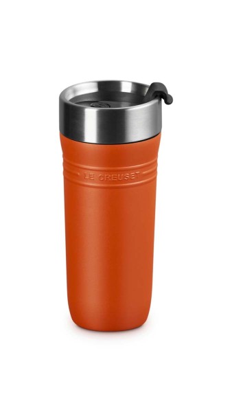 Le Creuset On The Go 41067190900001 Thermobecher 0,35l - Ofenrot