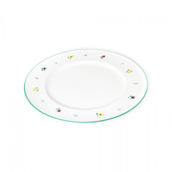 Gmundner Keramik Streublume Speiseteller m. Fahne Gourmet (TFGO29) 29 cm