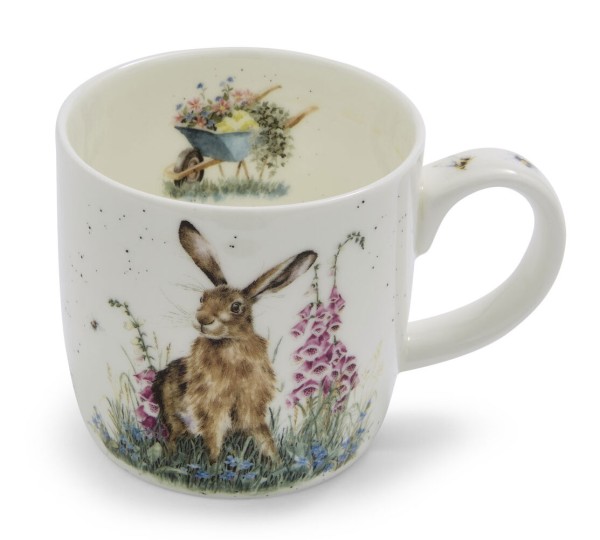 Royal Worcester Wrendale Designs MMVU5629-XS Becher mit Henkel 0,31l - The Wild Garden