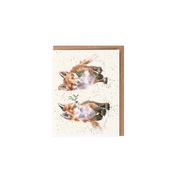 Wrendale Mini-Karten XGE007 Glad Tidings We Bring