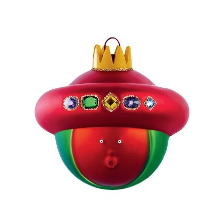 Alessi Le Palle Presepe AMJ13 10 Weihnachtskugel &quot;Baldassarre&quot;