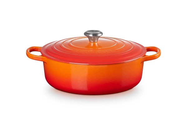 Le Creuset Gusseisen - Signature 21179300902430 Gourmet-Bräter 30cm 6,2L - Ofenrot