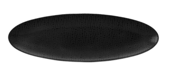 Seltmann Life Fashion glamorous black Servierplatte schmal 35x12 cm, Auslauf 31.3.2024