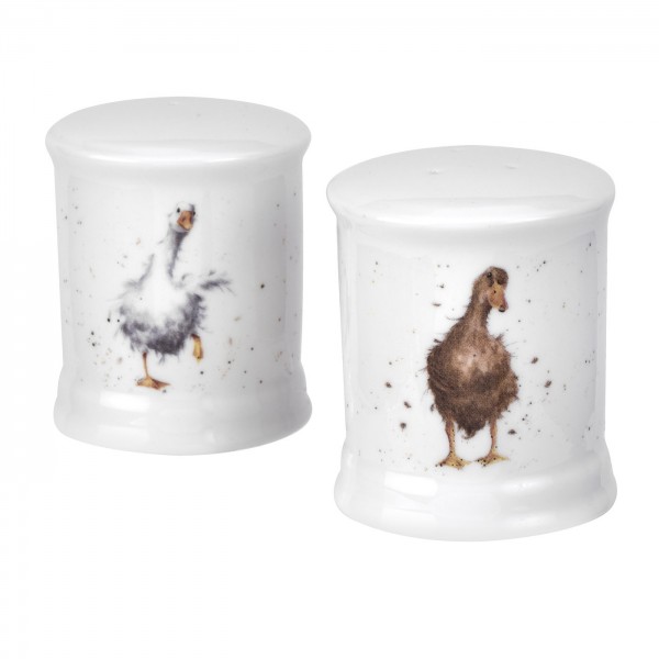 Royal Worcester Wrendale Designs Salz und Pfeffer, Ente (WN4092-XD) 6,85cm