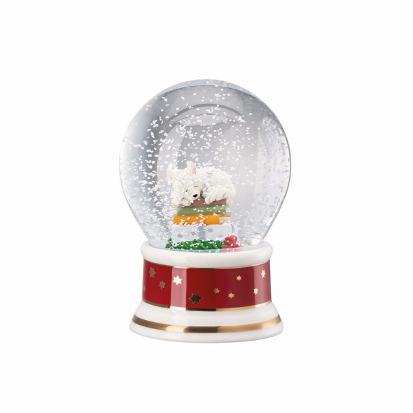 Hutschenreuther Weihnachtslieder 2025 Alle Jahre wieder... Schneekugel 12cm