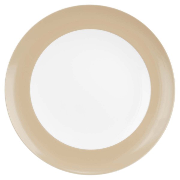 Seltmann Liberty Pure Colors Dusty Beige Speiseteller rund 27 cm Fahne