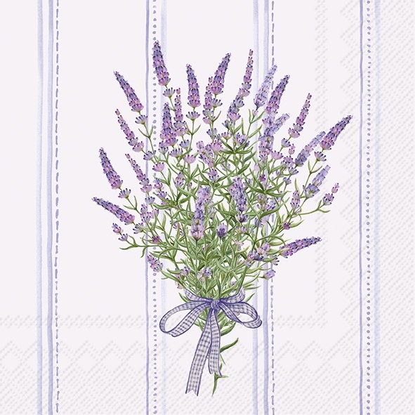 IHR Lavender Harmony Light Lilac L1097789 Lunch-Servietten 33 x 33 cm