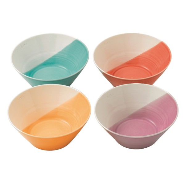 Royal Doulton 1815 Bright Tapas 1815TW26725 Nudelschale 21cm - Set 4tlg.