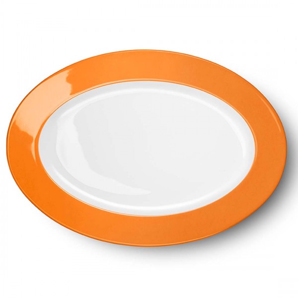 Dibbern Solid Color 2022300014 Orange Platte oval 36 cm