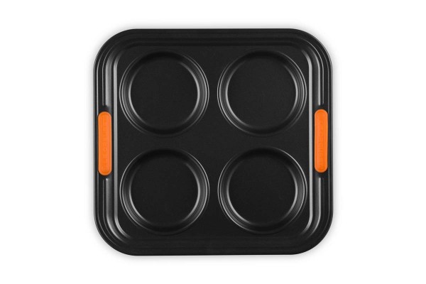Le Creuset Antihaft-Backformen 46056000010000 4er Yorkshire-Pudding-Form
