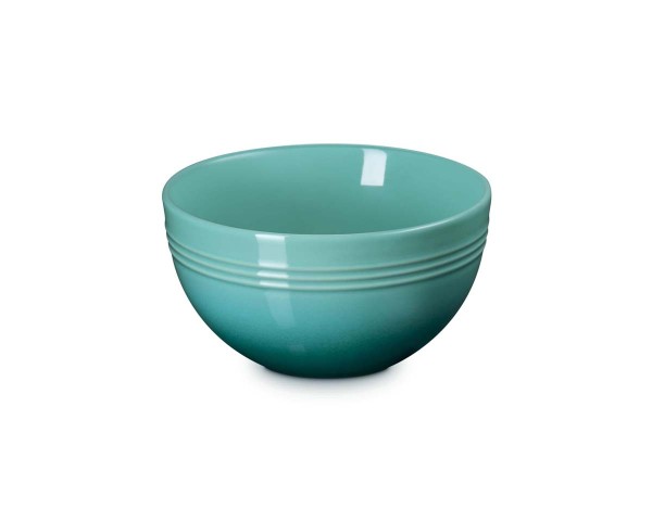 Le Creuset Steinzeug 70166350990099 Snackschälchen Coupe 12cm 0,35L - Bleu Riviera