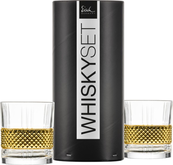 Eisch Glen 180365 Whisky Tumbler 544/60 Gold - 2Stk.