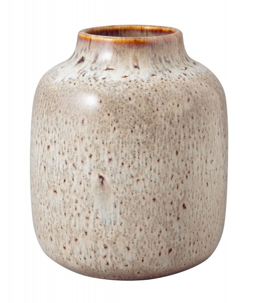Villeroy &amp; Boch Lave 1042865081 Lave Home Vase Nek beige klein 12,5 x 12,5 x 15,5 cm