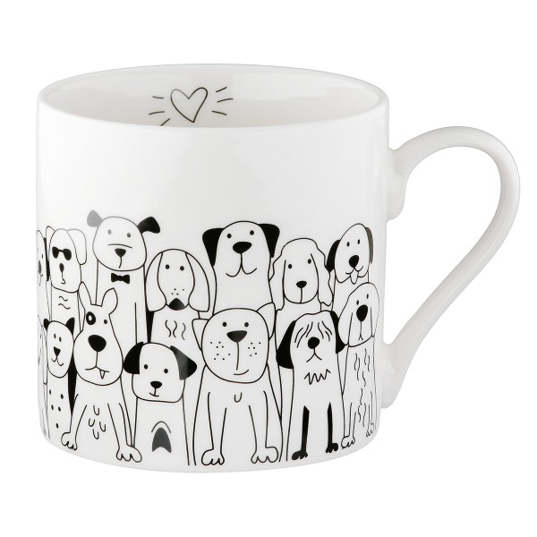 Gilde 51907 Tasse / Becher 0,36l "Hundebande"