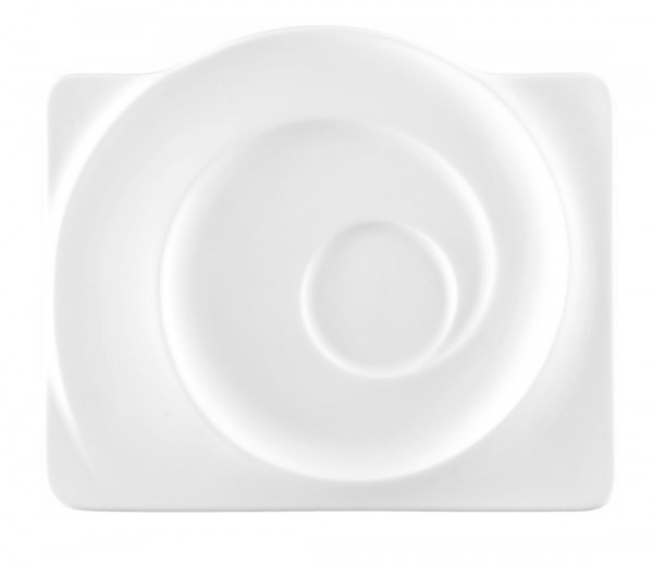 Seltmann Paso weiß Kombi-Untertasse eckig 19,5 cm