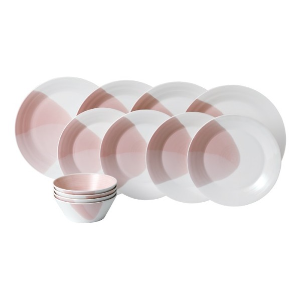 Royal Doulton 1815 Signature Chalky Pink Speiseset 12-tlg.