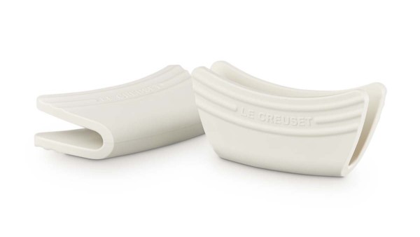 Le Creuset Silikon 42813007160000 2er-Set Griffschutz - Meringue