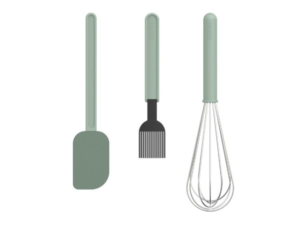 Mepal Chef it 102336594700 Backset 3tlg. (Teigschaber Gr+Pinsel+Schneebesen) - Nordic Sage