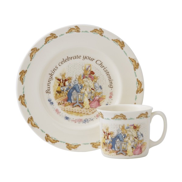 Royal Doulton Bunnykins children's set 2pcs
