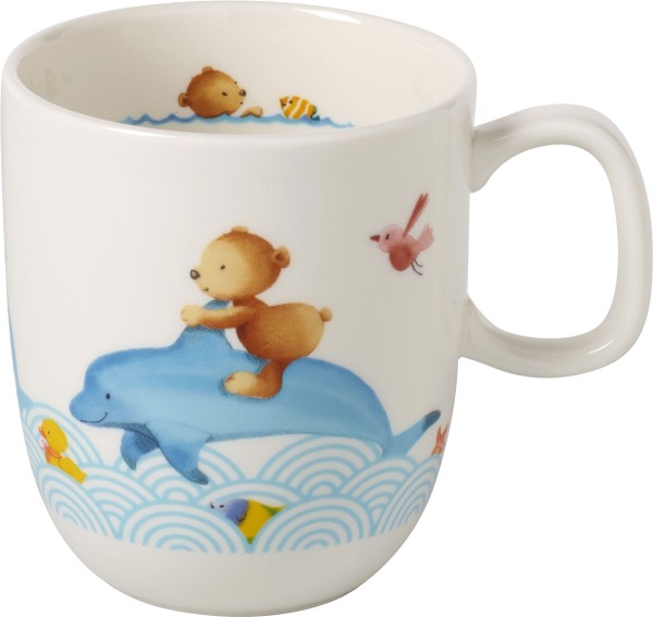 Villeroy &amp; Boch Happy as a Bear 1486644887 Kinderbecher mit 1 Henkel groß 0,34 l