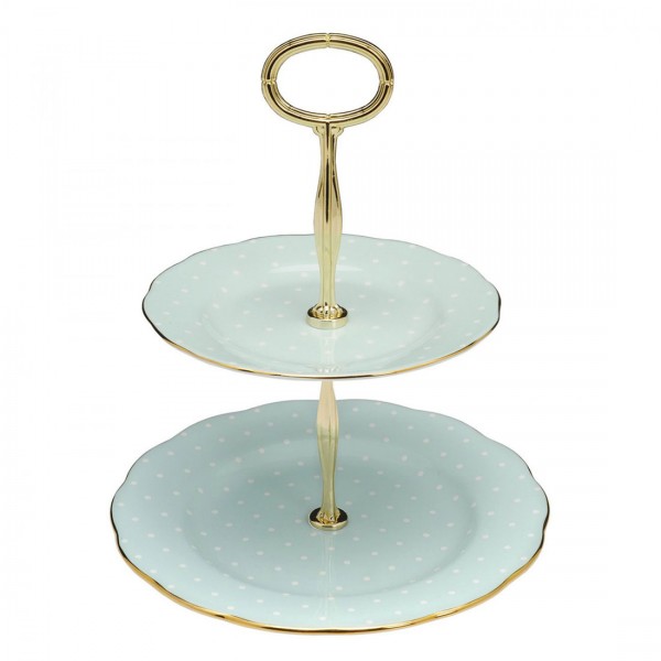 Royal Albert Polka Rose Etagere 2-tlg. (25866)