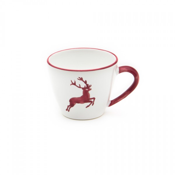 Gmundner Bordeauxroter Hirsch 0320TKGO09 Kaffeetasse Gourmet (0,2L)