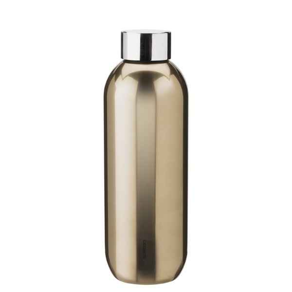 Stelton Keep Cool 355-16 Isolierflasche 0.6 l. dark gold